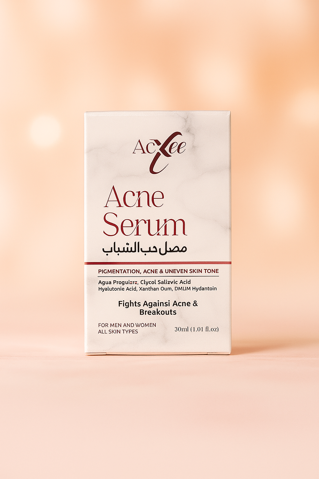 Acne Serum Clear, Balanced & Bright Skin Formula