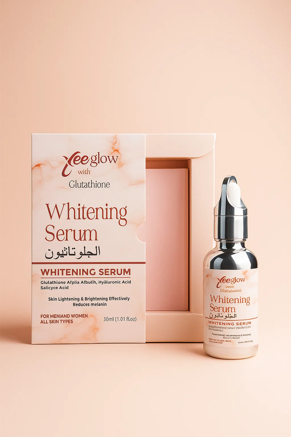 Xee Glow Whitening Serum with Glutathione – by Maxwell Skin Care